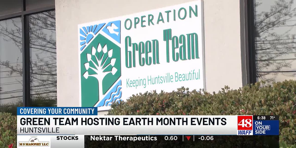 Huntsville Green Team hosting Earth Month events