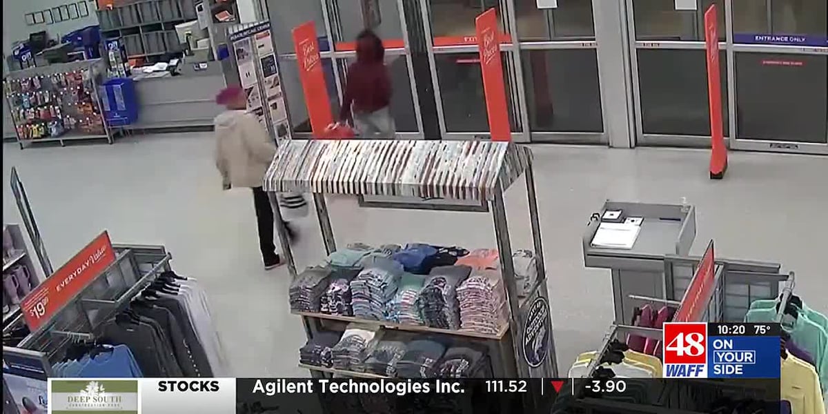 Two women accused of stealing from Huntsville Academy Sports