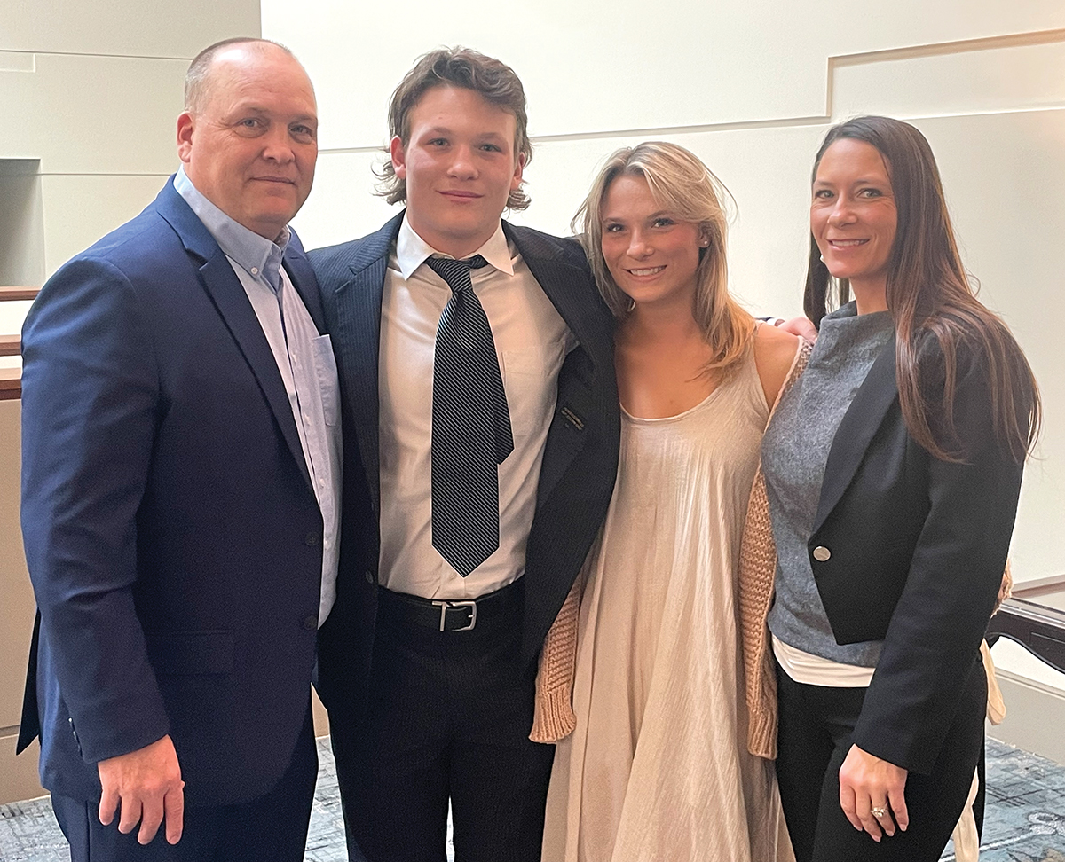 Coosa senior recognized at ASWA football banquet