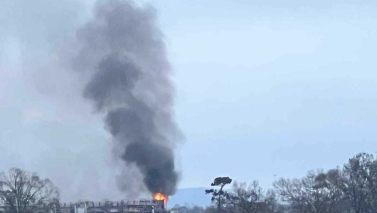 Fire at former Goodyear plant in Gadsden contained